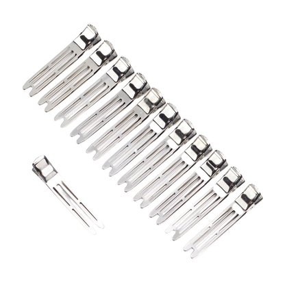 Curls Are Fun Clear Zipper Pouch with Hair Clips