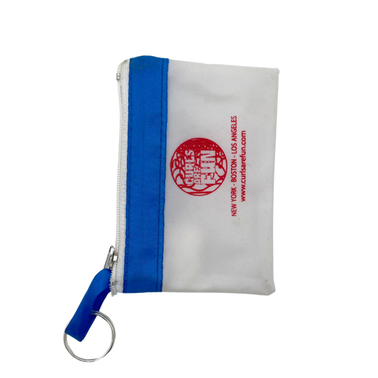 Curls Are Fun Clear Zipper Pouch with Hair Clips